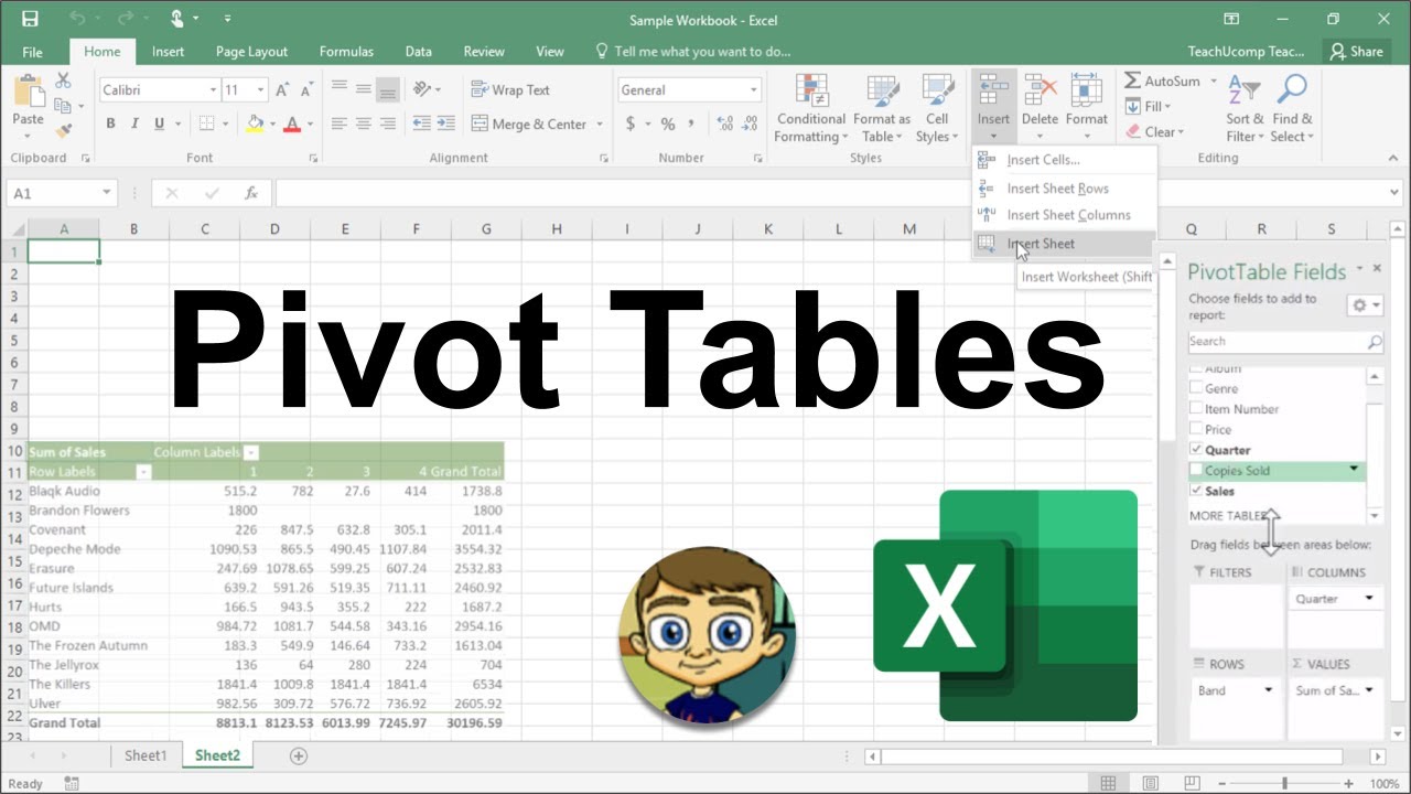 Pivot Table In Advance Excel Njitm